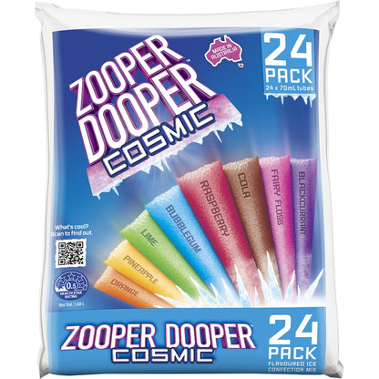 Zooper Dooper 8 Cosmic Flavours 24 pack