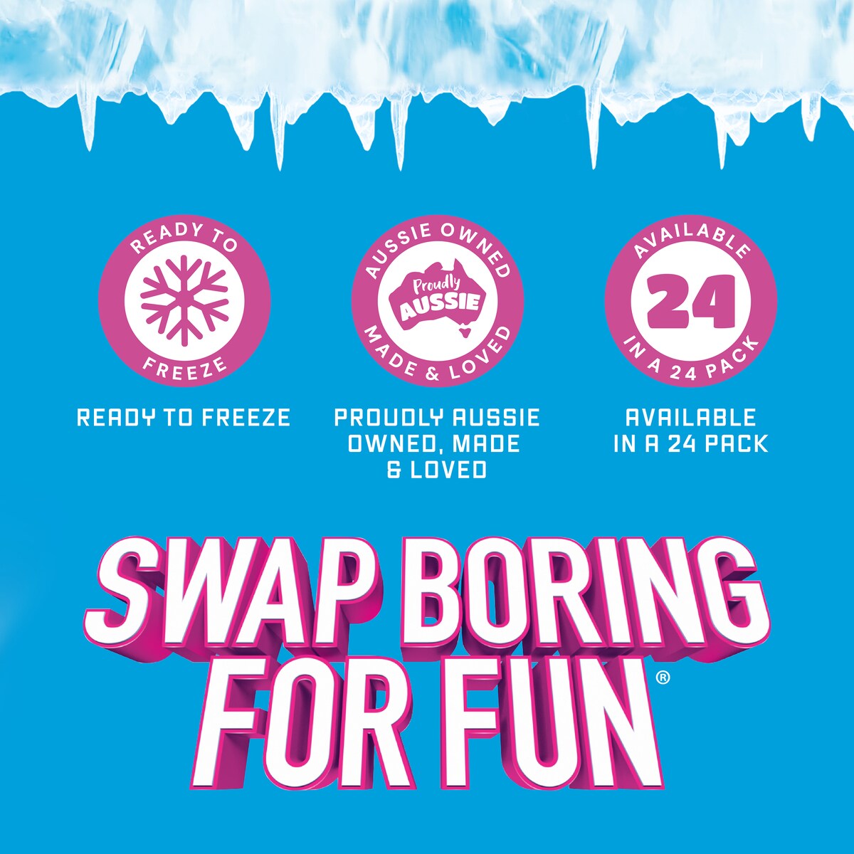 Zooper Dooper 8 Cosmic Flavours 24 pack