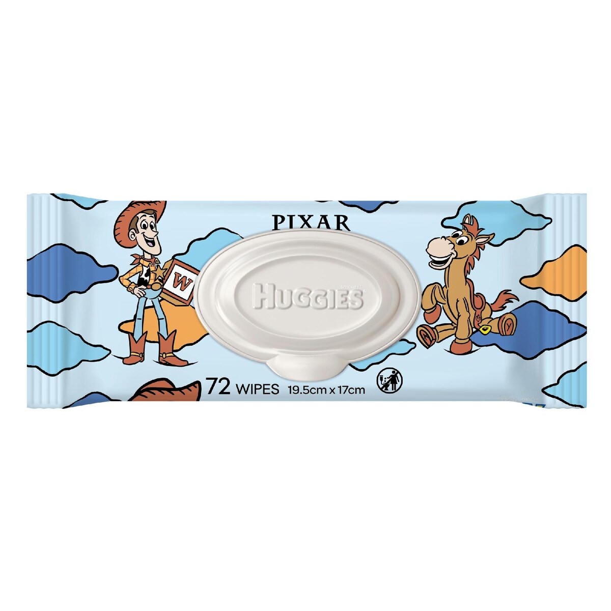 Huggies Thick Baby Wipes 99% Purified Water 72 Pack