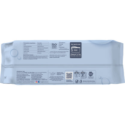 Huggies Pure 99% Purified Water Baby Wipes 72 Pack