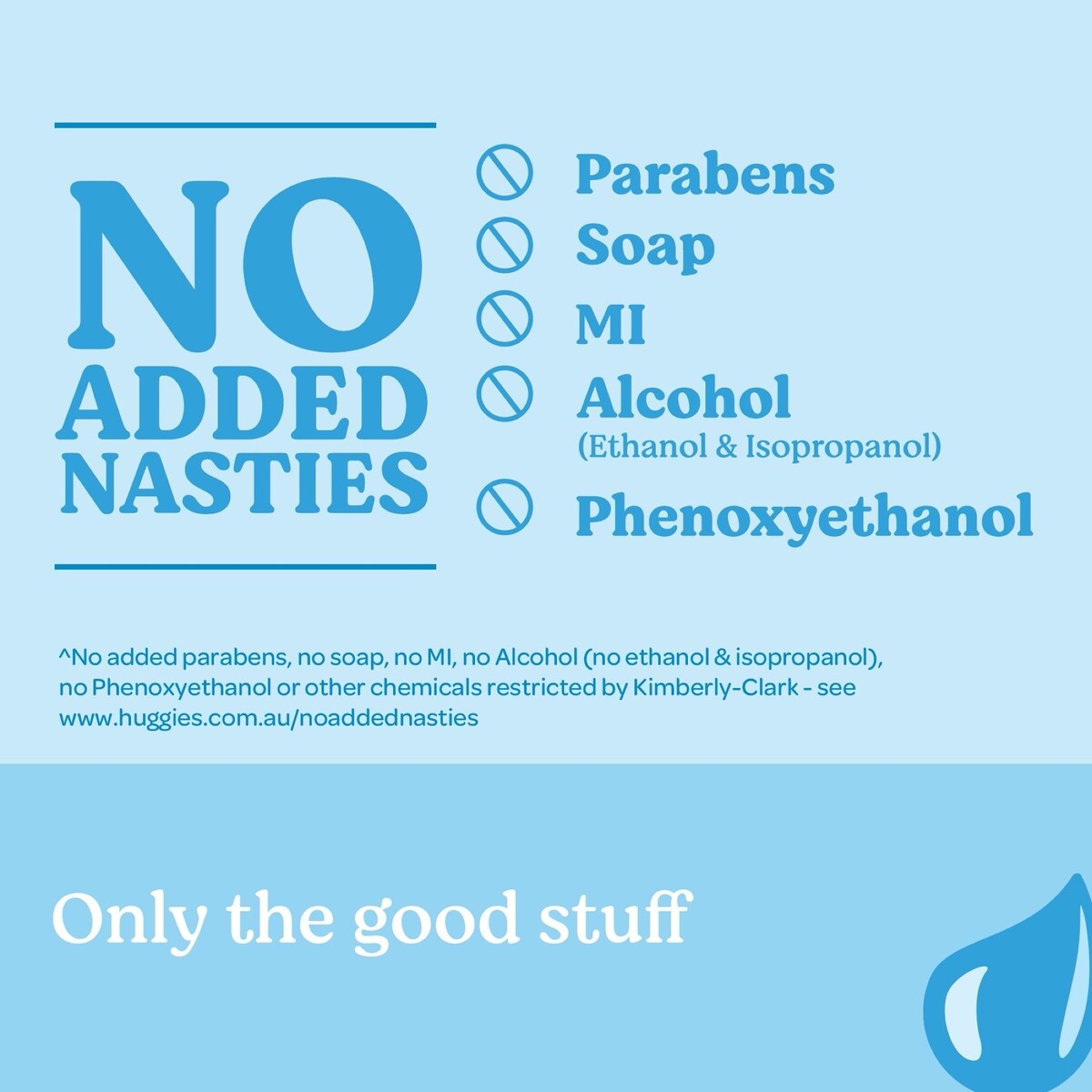 Huggies Thick Baby Wipes 99% Purified Water 72 Pack