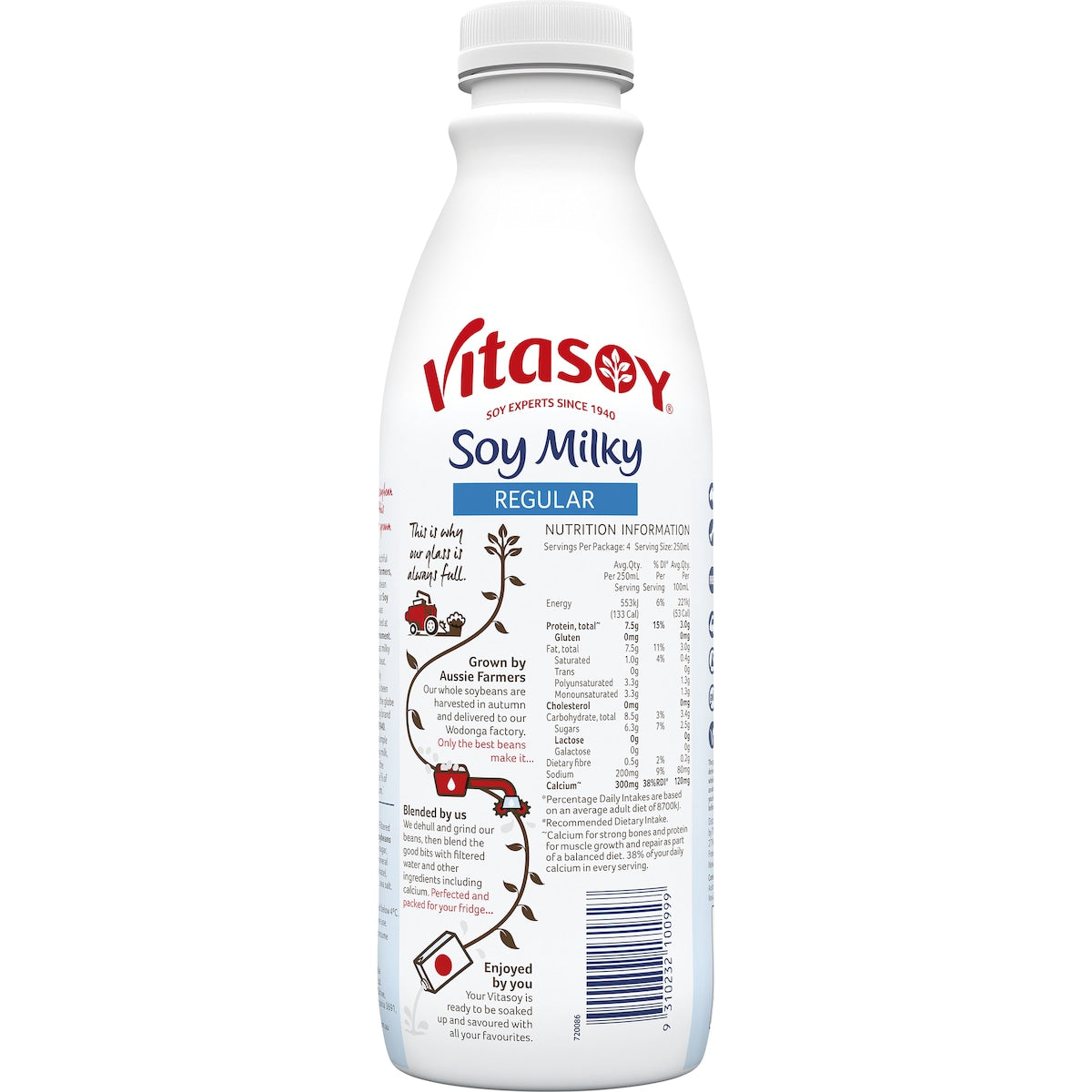 Vitasoy So Milky Soy Milk 1l