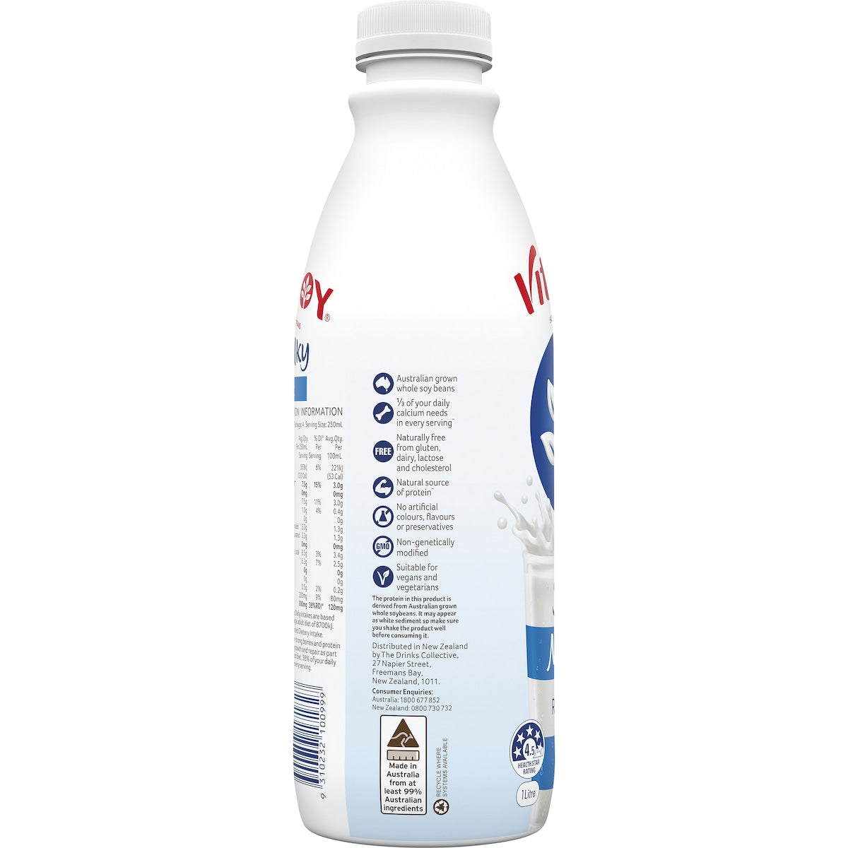 Vitasoy So Milky Soy Milk 1l