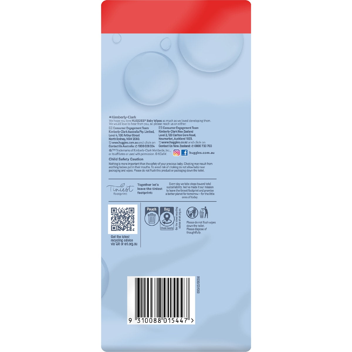 Huggies Pure 99% Purified Water Baby Wipes 214 Pack