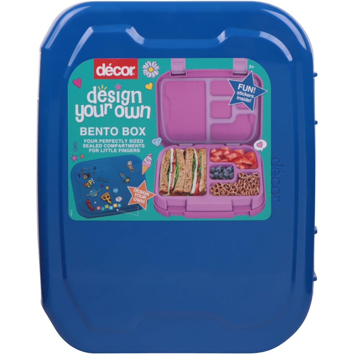 Decor Design Your Own Bento Box Compartment Lunch Box Each
