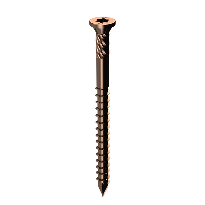 Bremick Deck Screws - 10g x 50mm - Bronze - 100 Pack