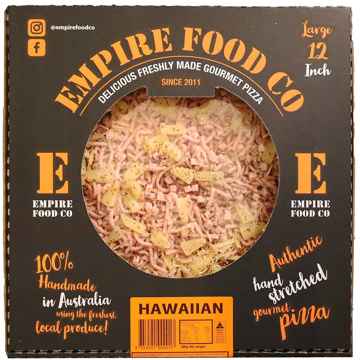Empire Hawaiian Pizza Each