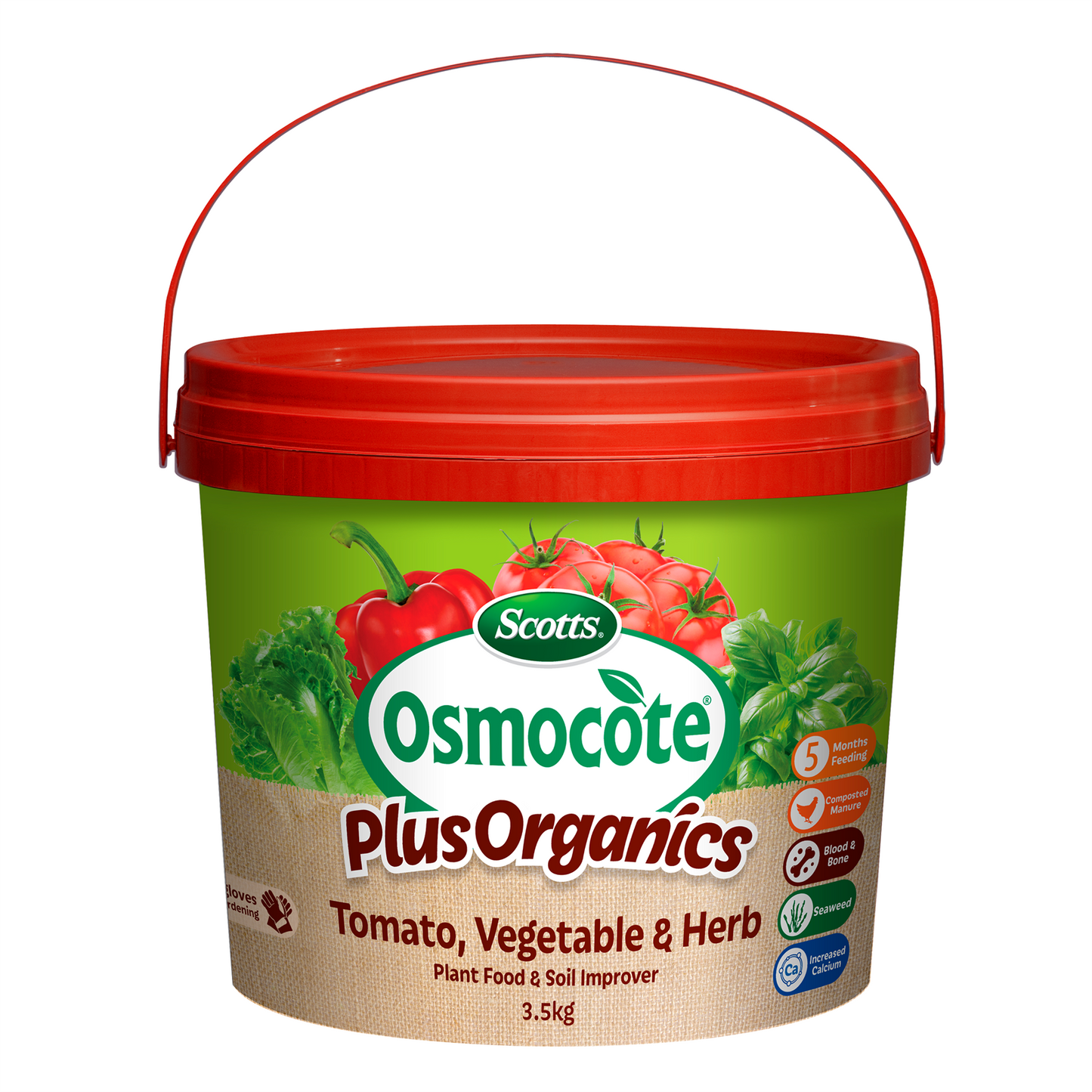 Scotts Osmocote Plus Organics - 3.5kg - Vegetable & Herb