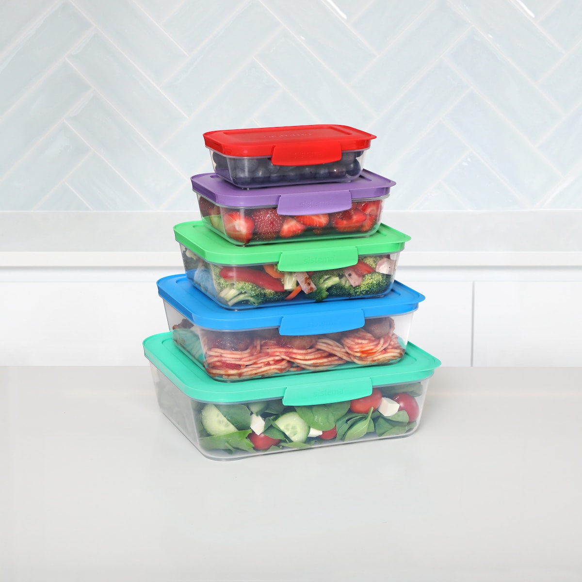 Sistema Nest It Container 5 Pack