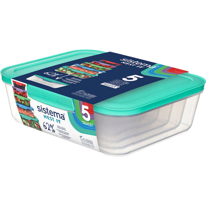 Sistema Nest It Container 5 Pack