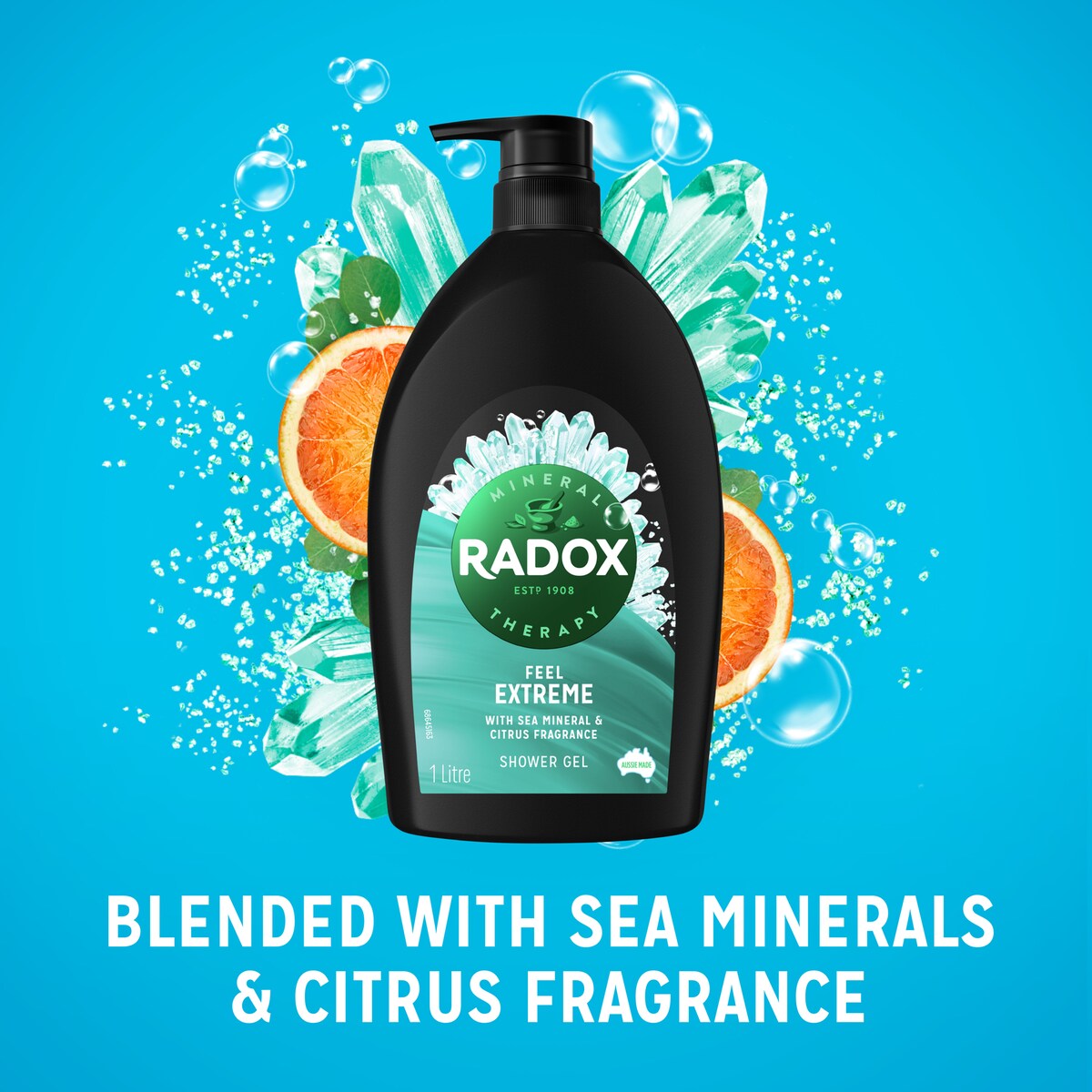 Radox Shower Gel Feel Extreme 1 L