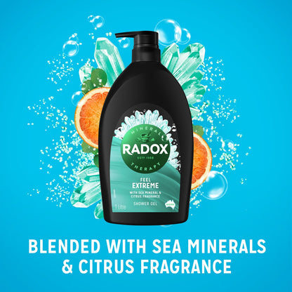Radox Shower Gel Feel Extreme 1 L