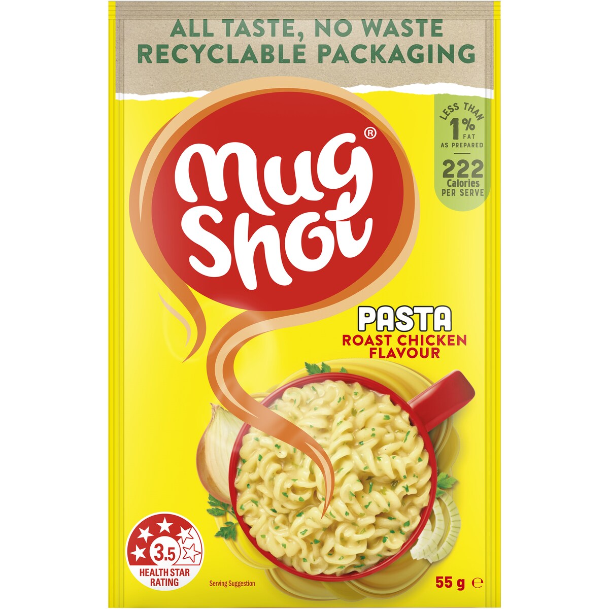 Mug Shot Pasta Roast Chicken Flavour 55g