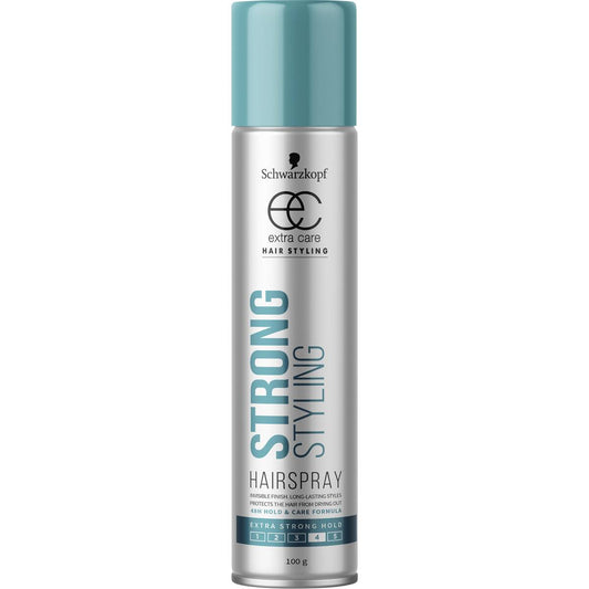 Schwarzkopf Extra Care Hair Spray Strong Styling Hairspray 100g