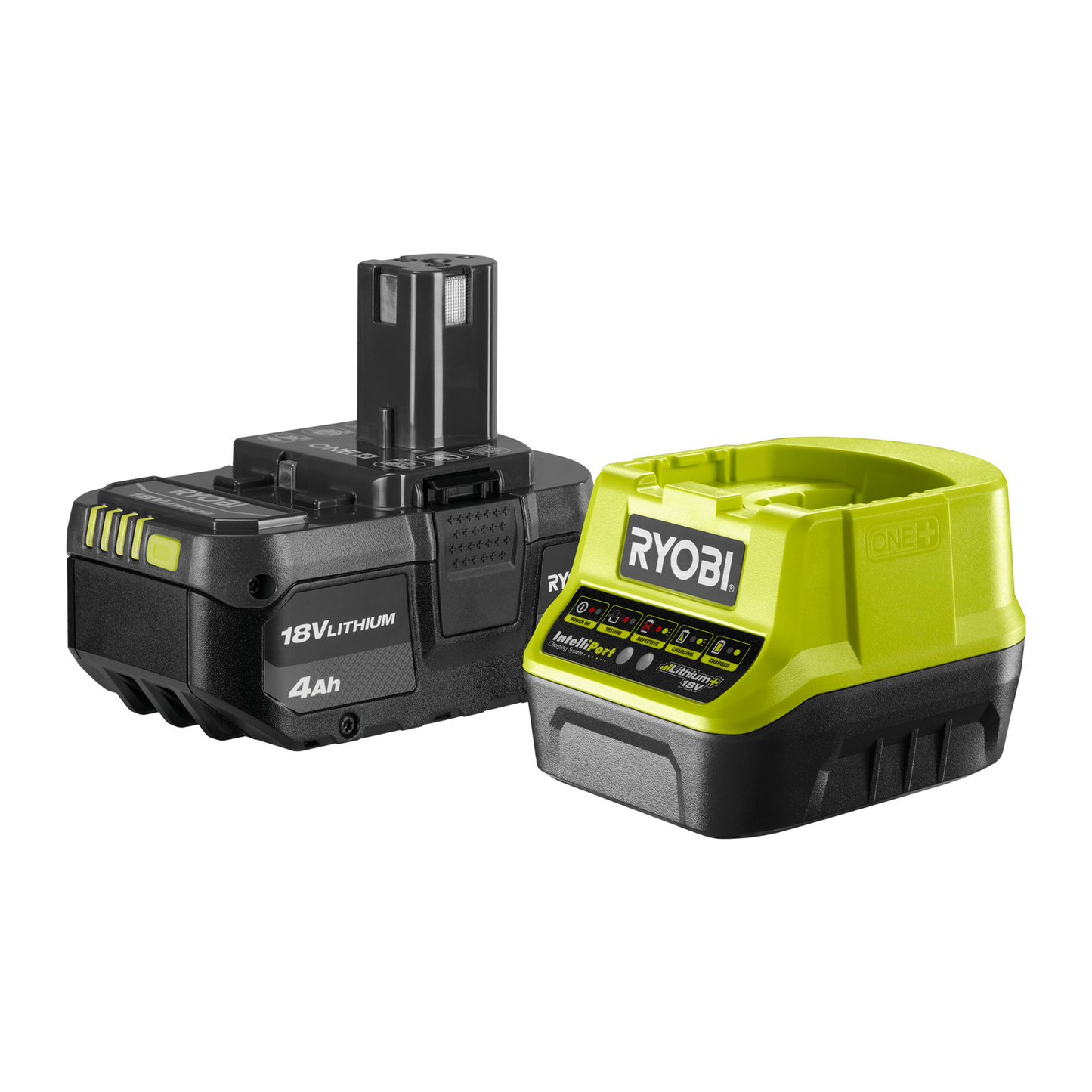 Ryobi ONE+ Starter Kit - 4.0Ah Battery & Fast Charger