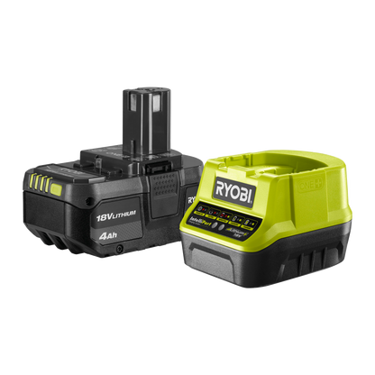 Ryobi ONE+ Starter Kit - 4.0Ah Battery & Fast Charger