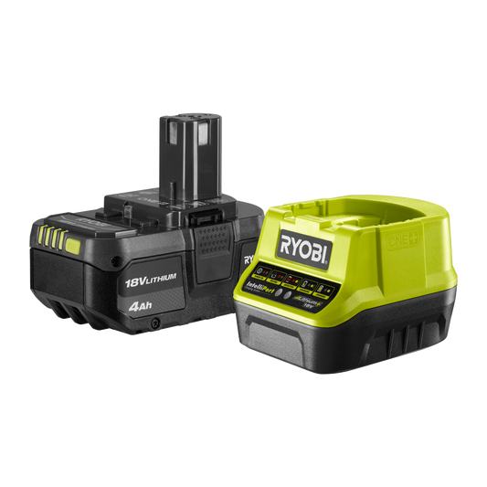 Ryobi ONE+ Starter Kit - 4.0Ah Battery & Fast Charger