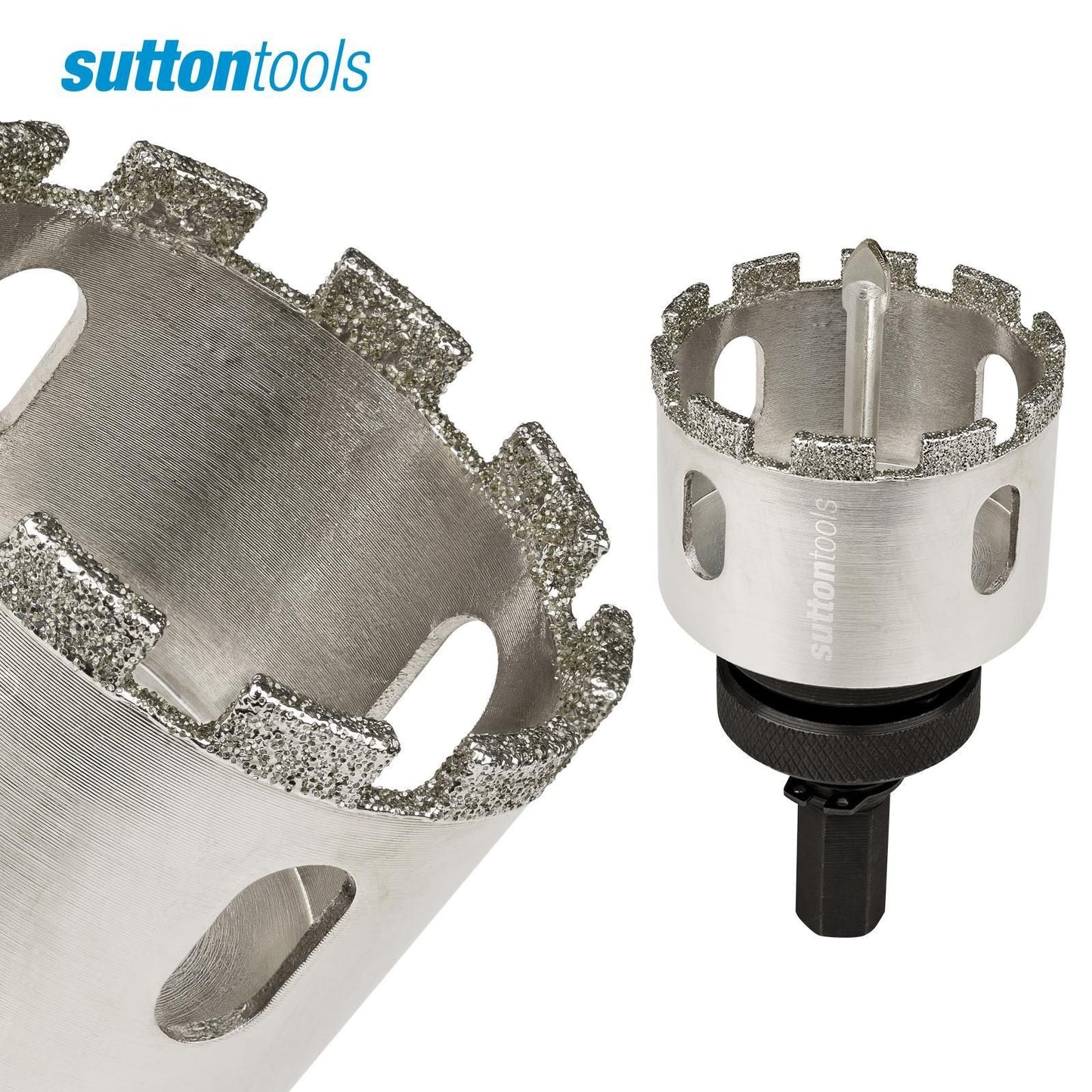 Sutton Tools Diamond Grit Holesaw - 92mm