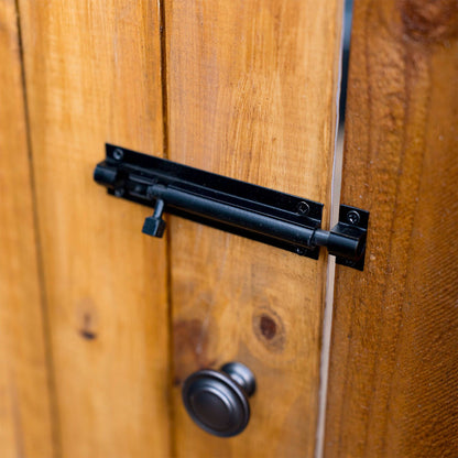Taskmaster Barrel Bolt - 100mm - Black Matte