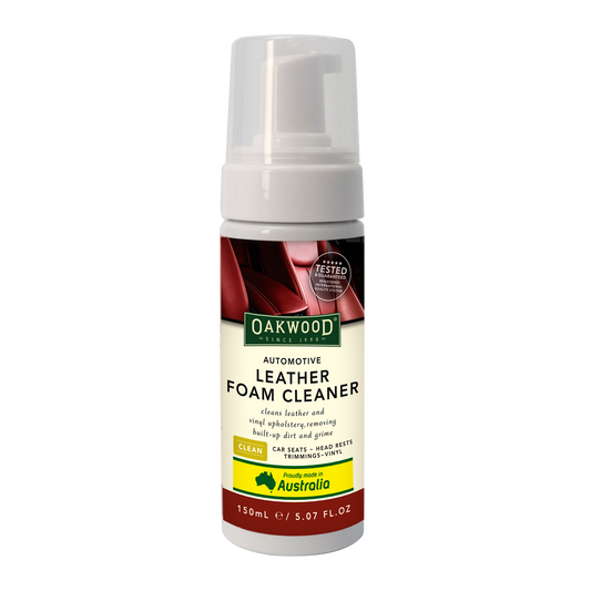 Oakwood Automotive Leather Foam Cleaner - 150ml