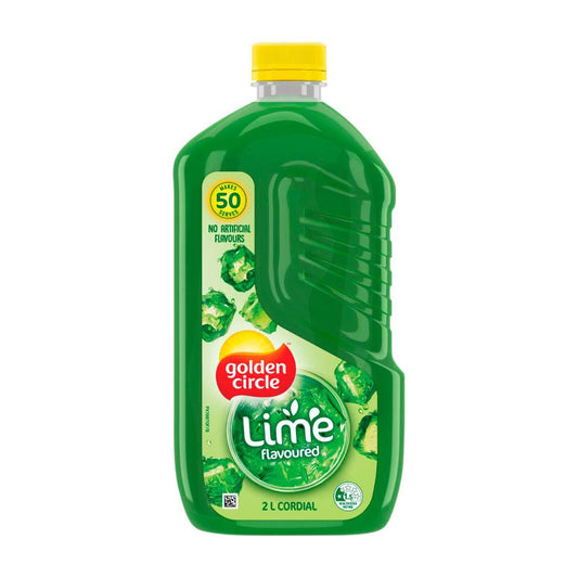 Golden Cire Cordial Lime Crush - 2L