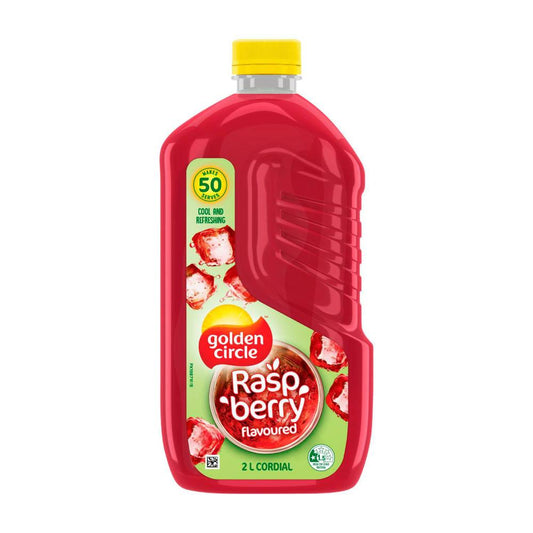 Golden Cire Cordial Raspberry - 2L