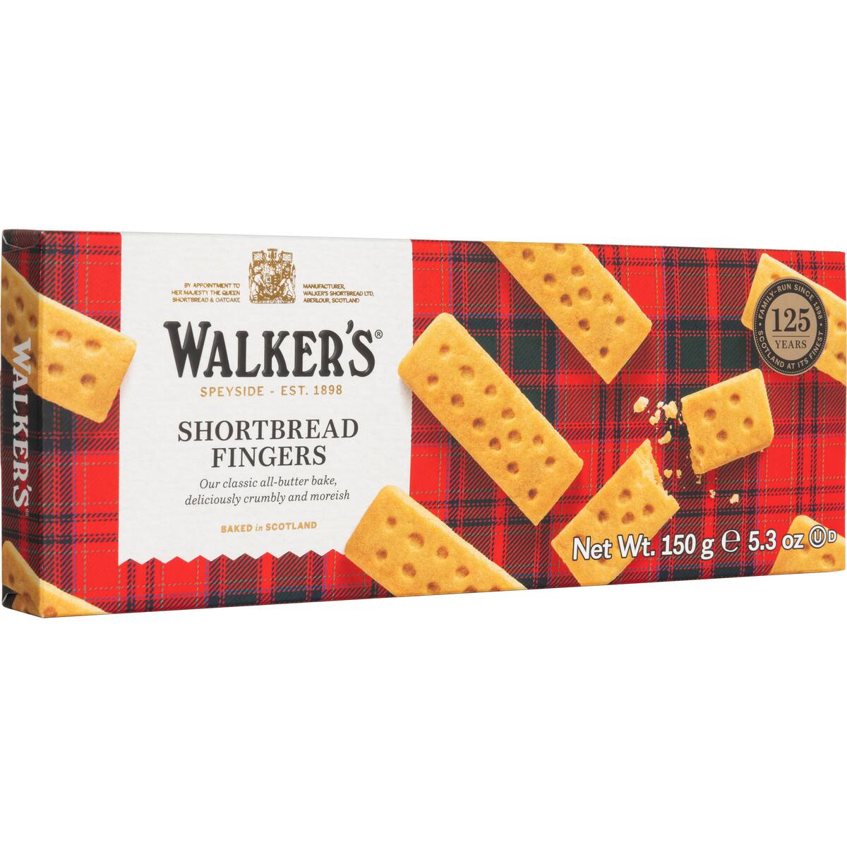 Walker's Shortbread Fingers 150g
