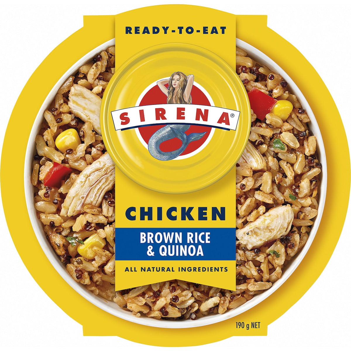 Sirena Brown Rice & Quinoa With Chicken 190g