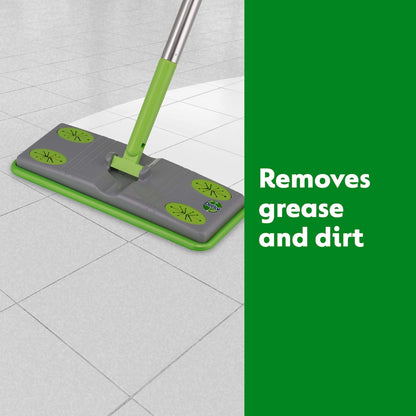 Dettol Antibacterial Floor Mop System With 25 Floor Cleaning Wipes Each