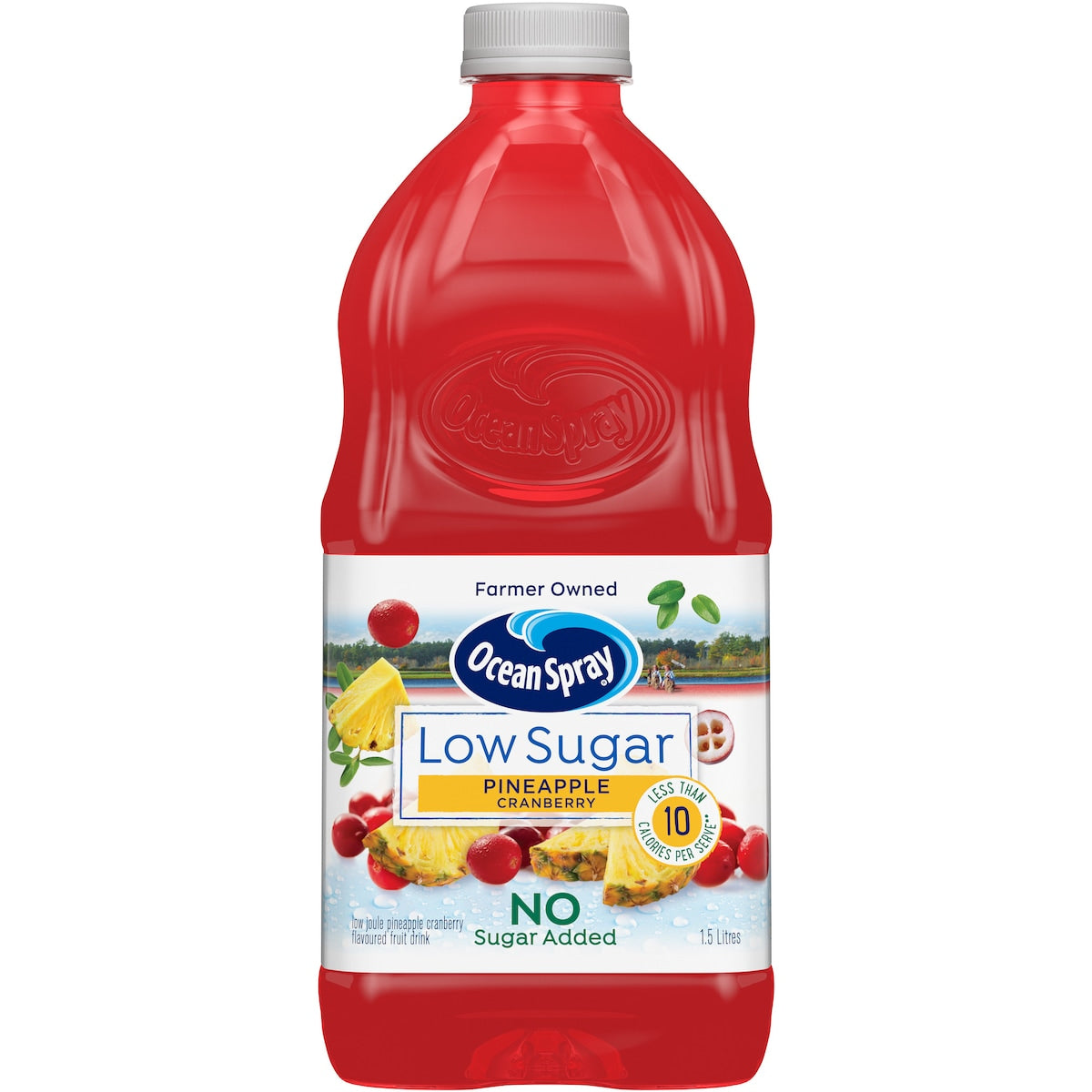 Ocean Spray Low Sugar Pineapple Cranberry Juice 1.5l