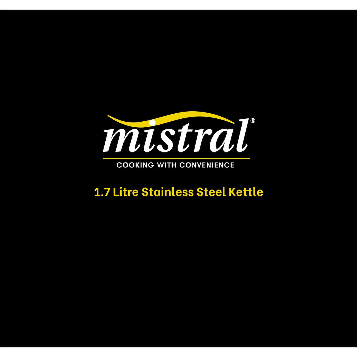 Mistral 1.7l Stainless Steel Kettle Each