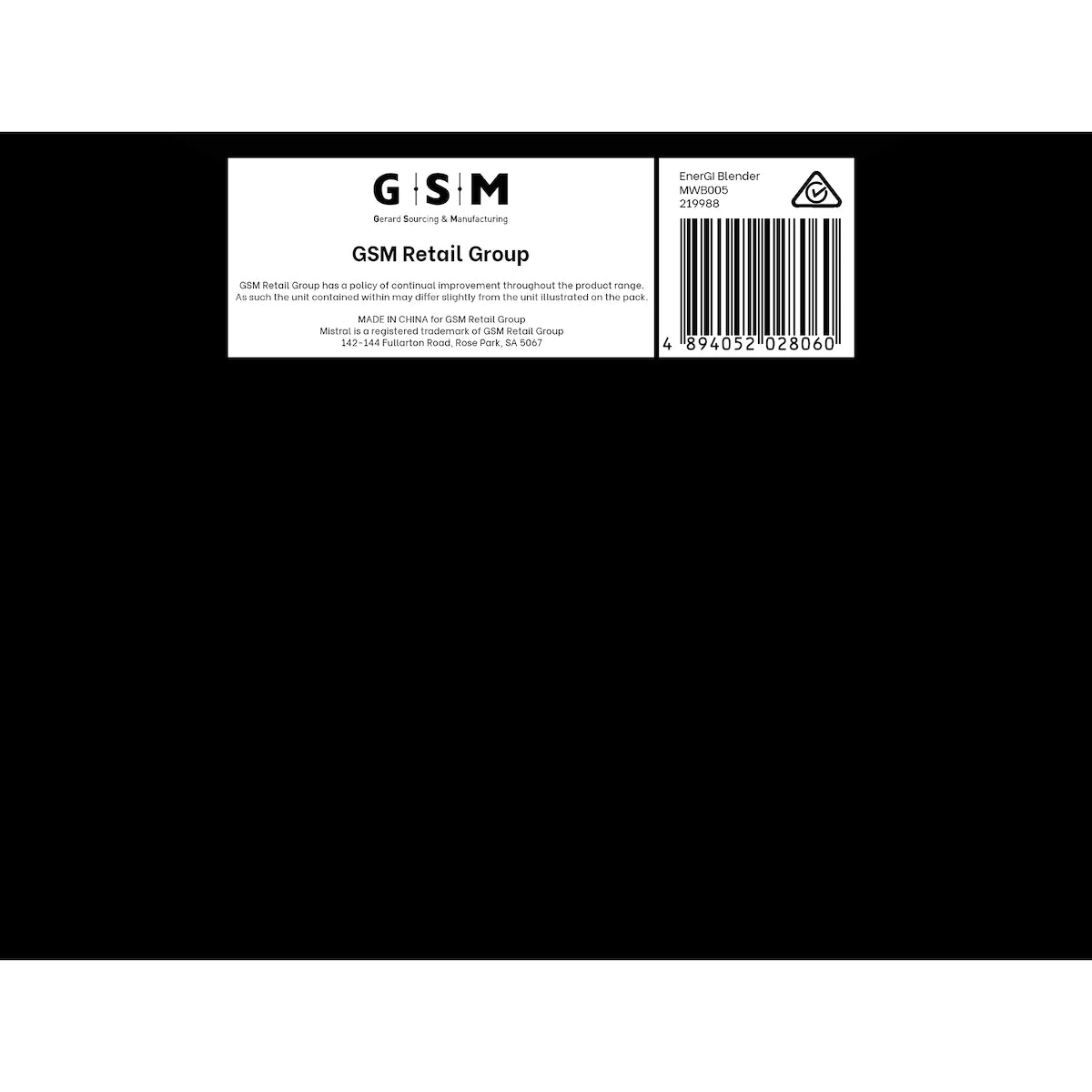 Mistral Energi Blender Each