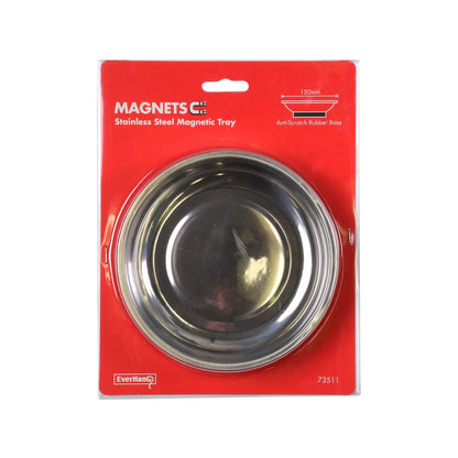 Everhang Magnetic Bowl 150mm Stainless Steel PVC Coated Scratch-Free