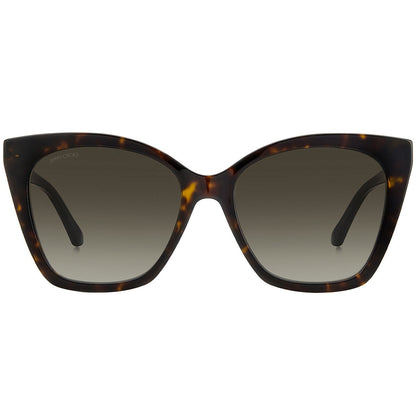 Jimmy Choo Rua/G/S Women's Sunglasses Brown Shaded