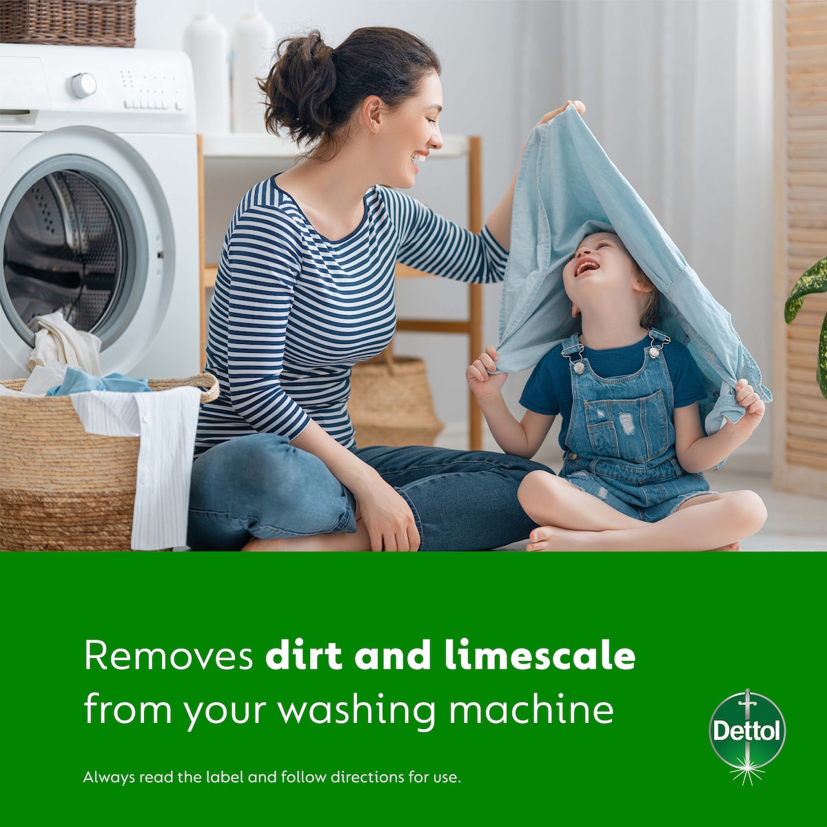 Dettol Odour Eliminator Washing Machine Cleaner 250ml