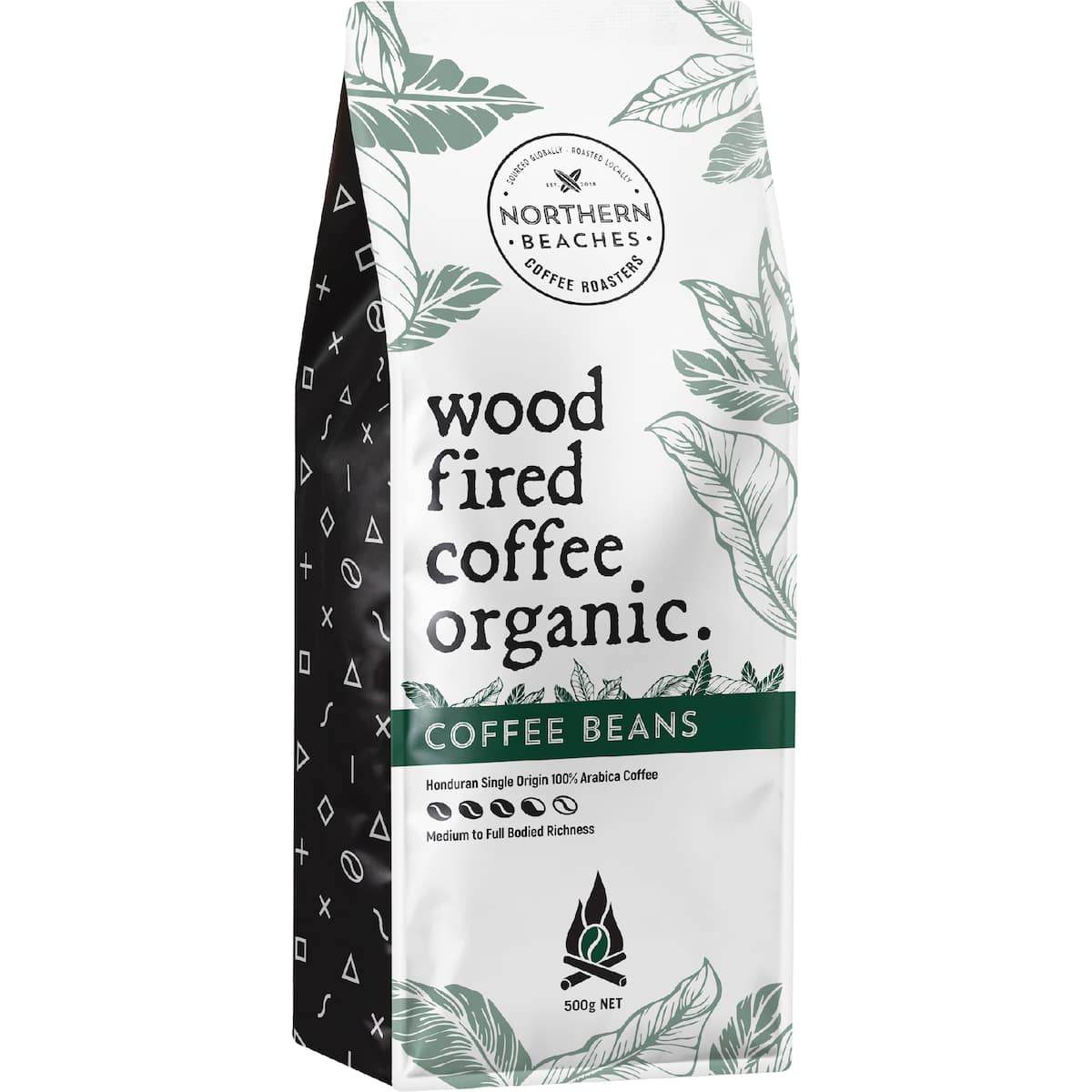 Wood Fired Coffee Organic Beans 500g