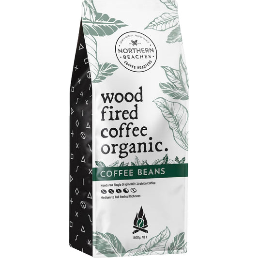 Wood Fired Coffee Organic Beans 500g
