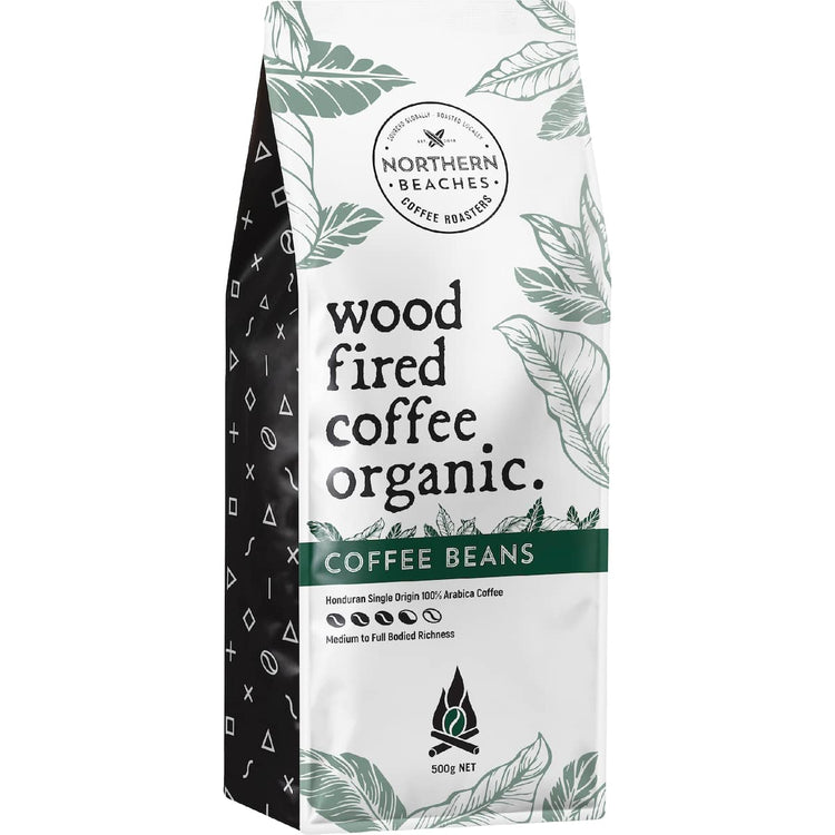 Wood Fired Coffee Organic Beans 500g