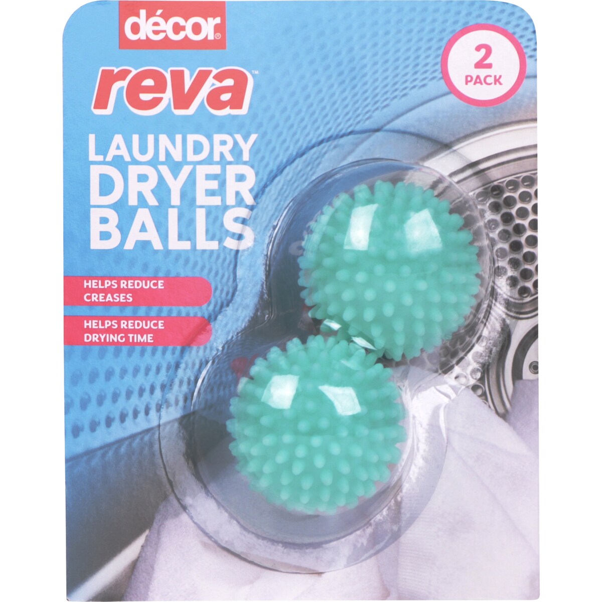 Reva Laundry Dryer Balls 2 Pack