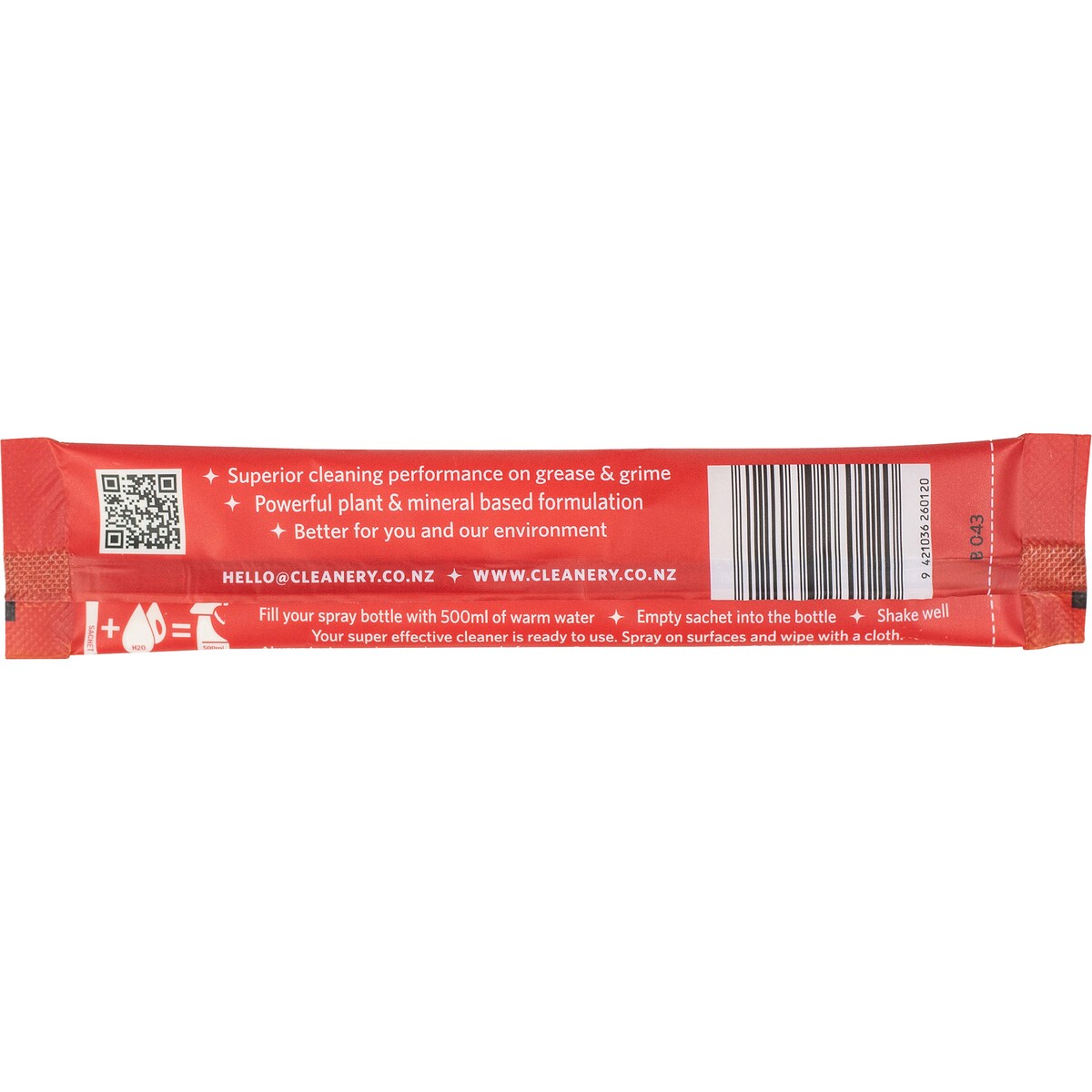 Cleanery Multipurpose Cleaner Refill Gardenia 16g
