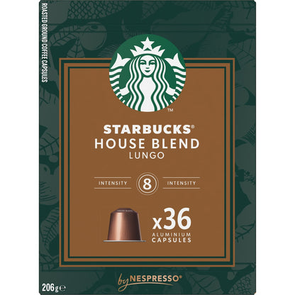 Starbucks by Nespresso House Blend Coffee Pods Capsules 36 Pack