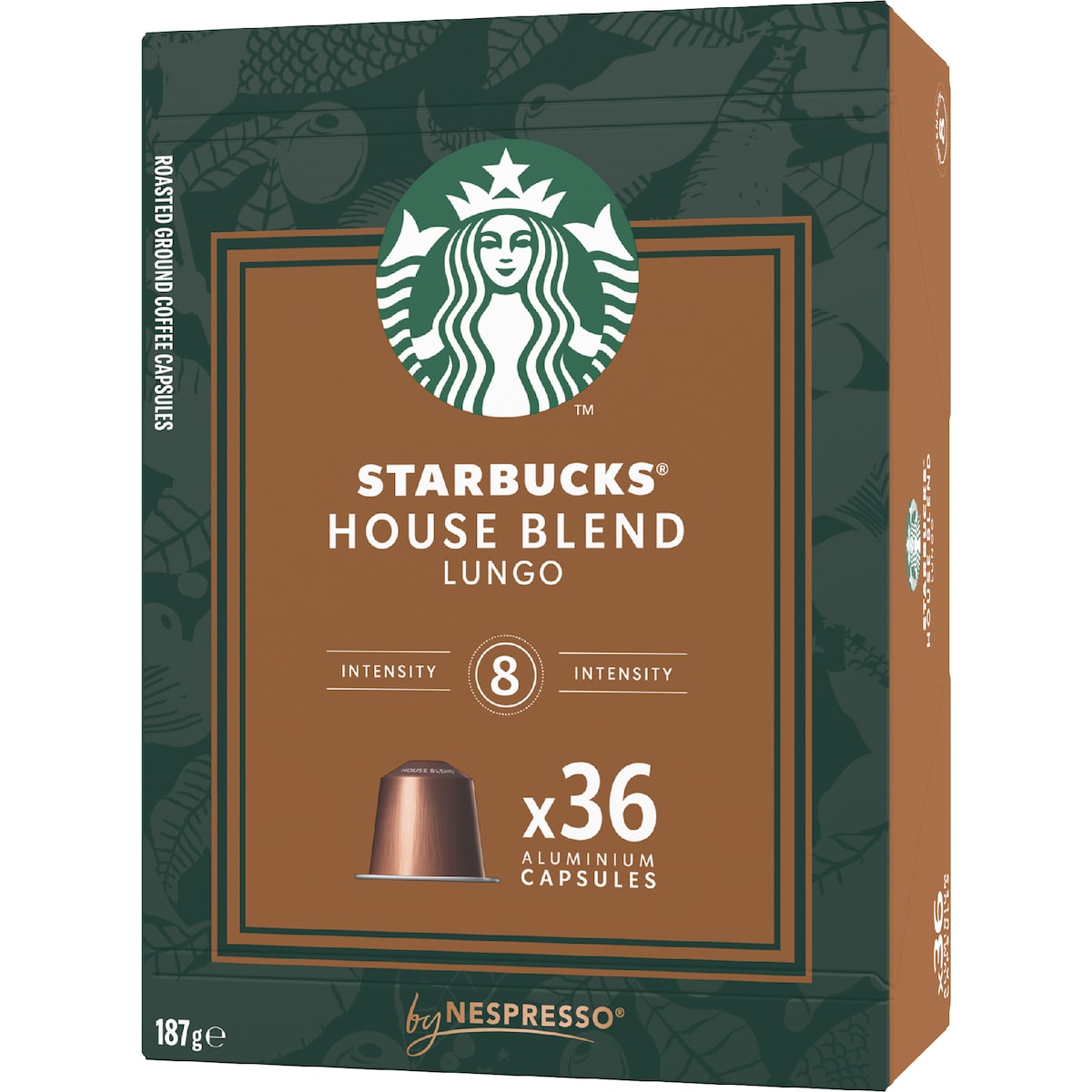 Starbucks By Nespresso House Blend Coffee Pods 36 Pack