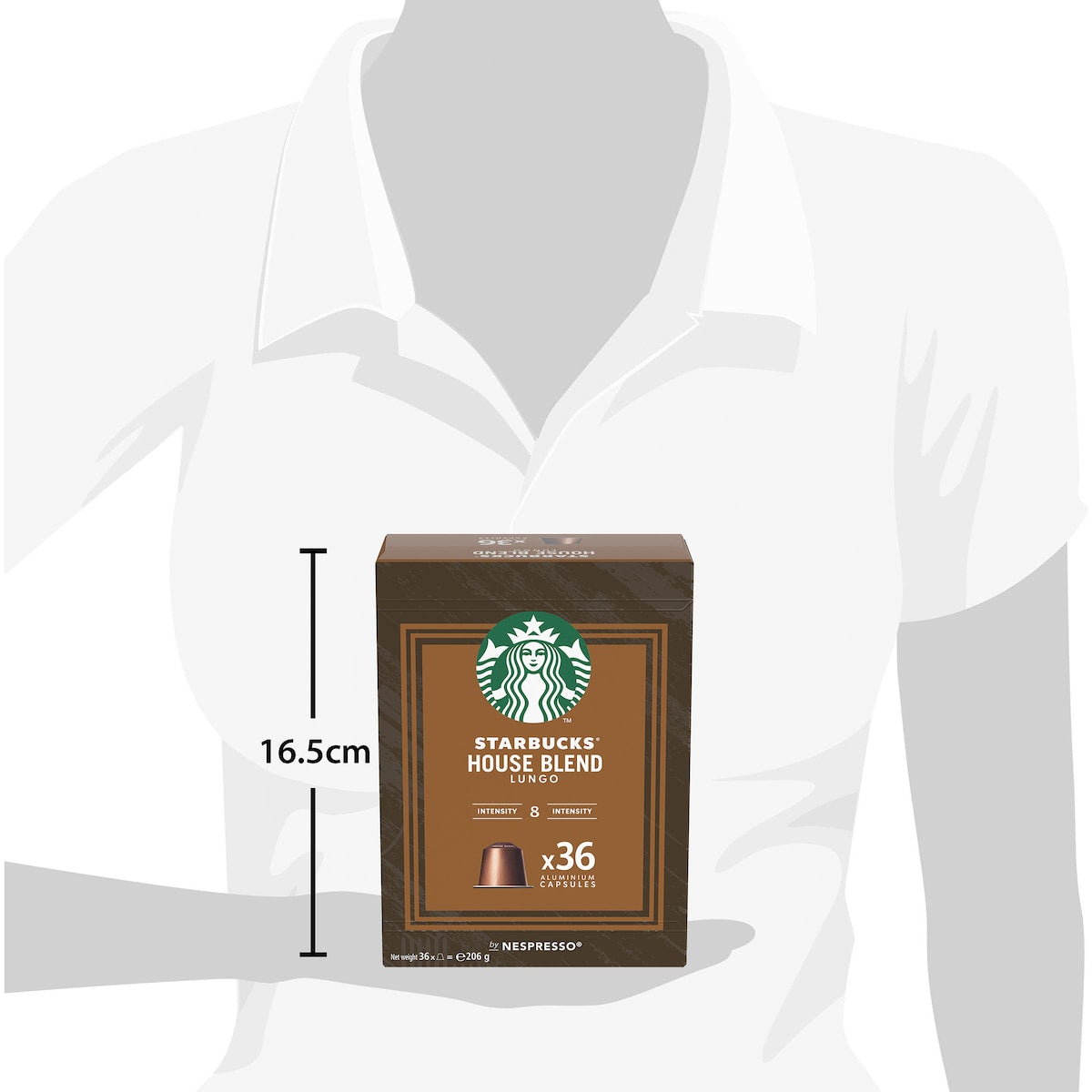 Starbucks By Nespresso House Blend Coffee Pods 36 Pack