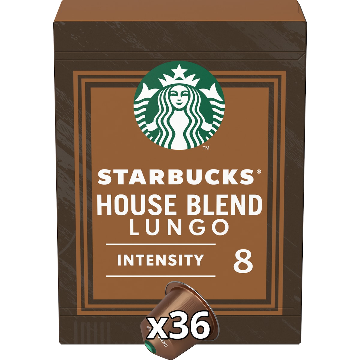 Starbucks By Nespresso House Blend Coffee Pods 36 Pack