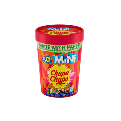 Chupa Chups Best Of Mini Tube 50 Pack - 300g