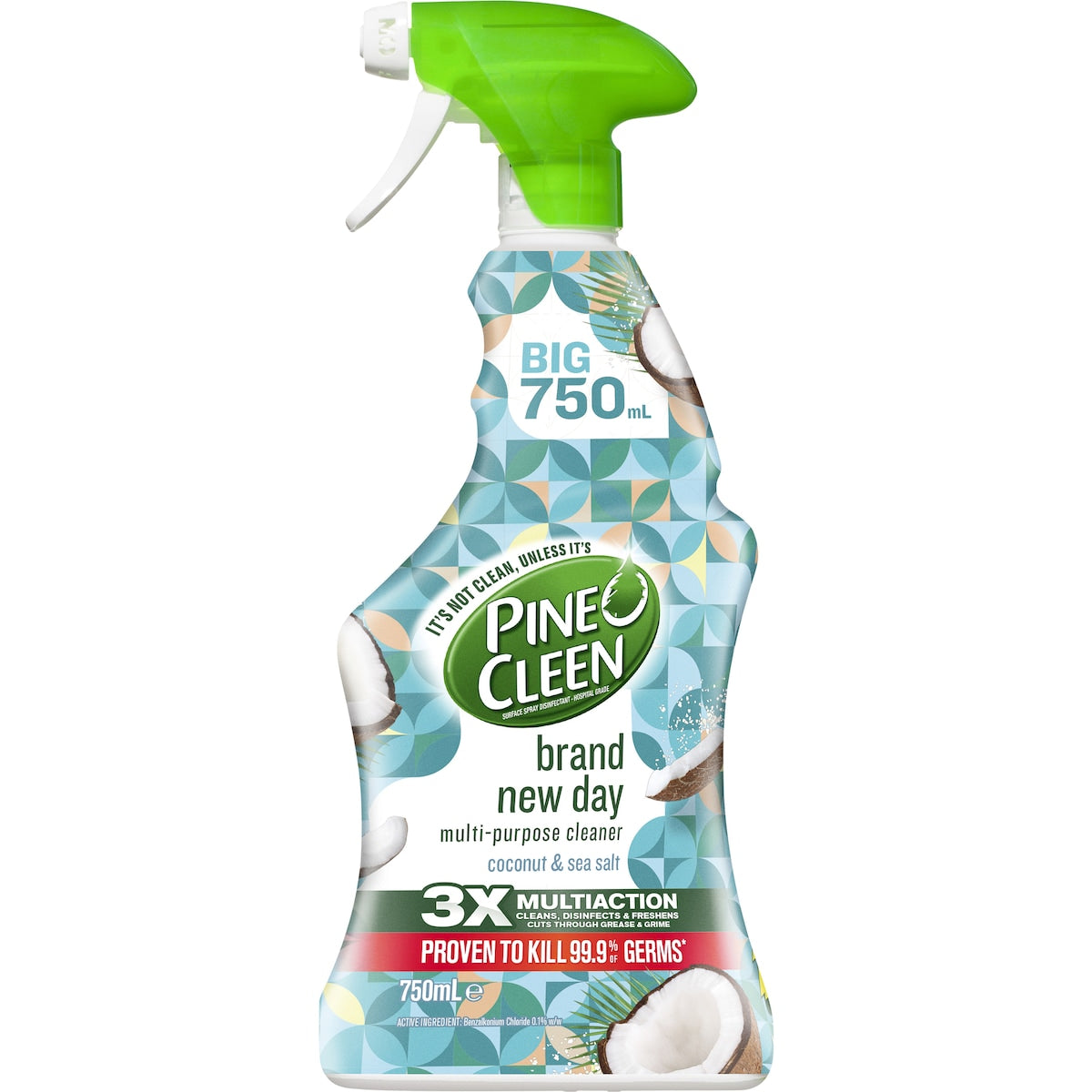 Pine O Cleen Coconut & Sea Salt Cleaning Disinfectant Cleaning Spray 750mL