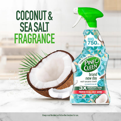 Pine O Cleen Coconut & Sea Salt Cleaning Disinfectant Spray 750ml