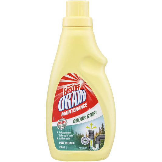 Easy Off Bam Drain Maintainer Odour Stop Cleaner 750ml
