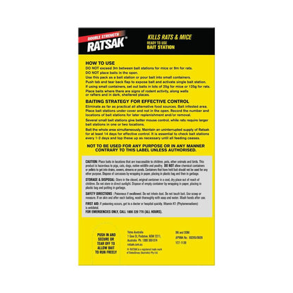 Ratsak Rat & Mouse Bait - 350g