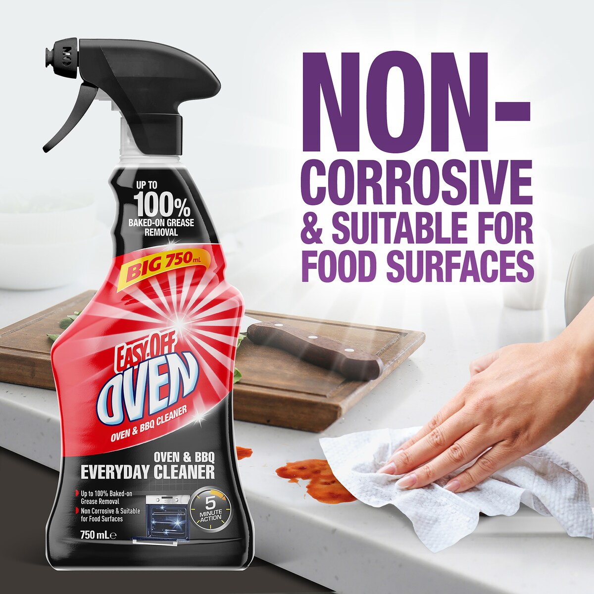 Easy Off Bam Oven & Bbq Everyday Cleaner Spray 750ml